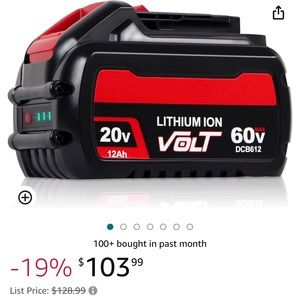 2 brand new still packaged Lithium ion battery’s